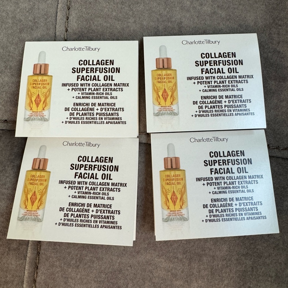 NEW Charlotte Tillbury Collagen Superfusion Facial Oil